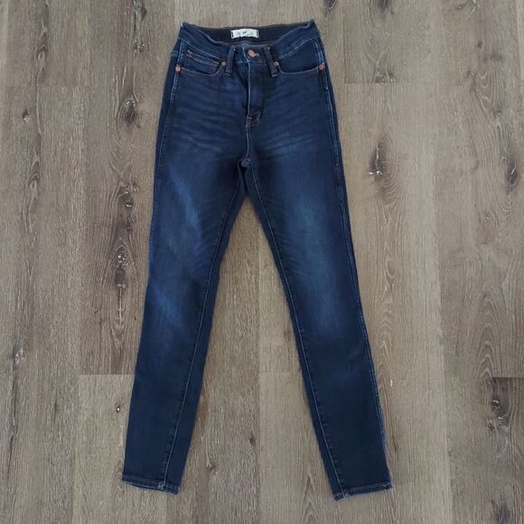 Madewell 10" High-Rise Skinny Jeans Size 25 - Picture 2 of 10